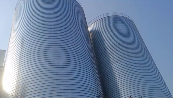 许昌2座混凝土高架卷板仓